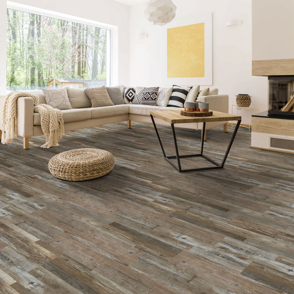 Brown Reclamation Oak Room Scene