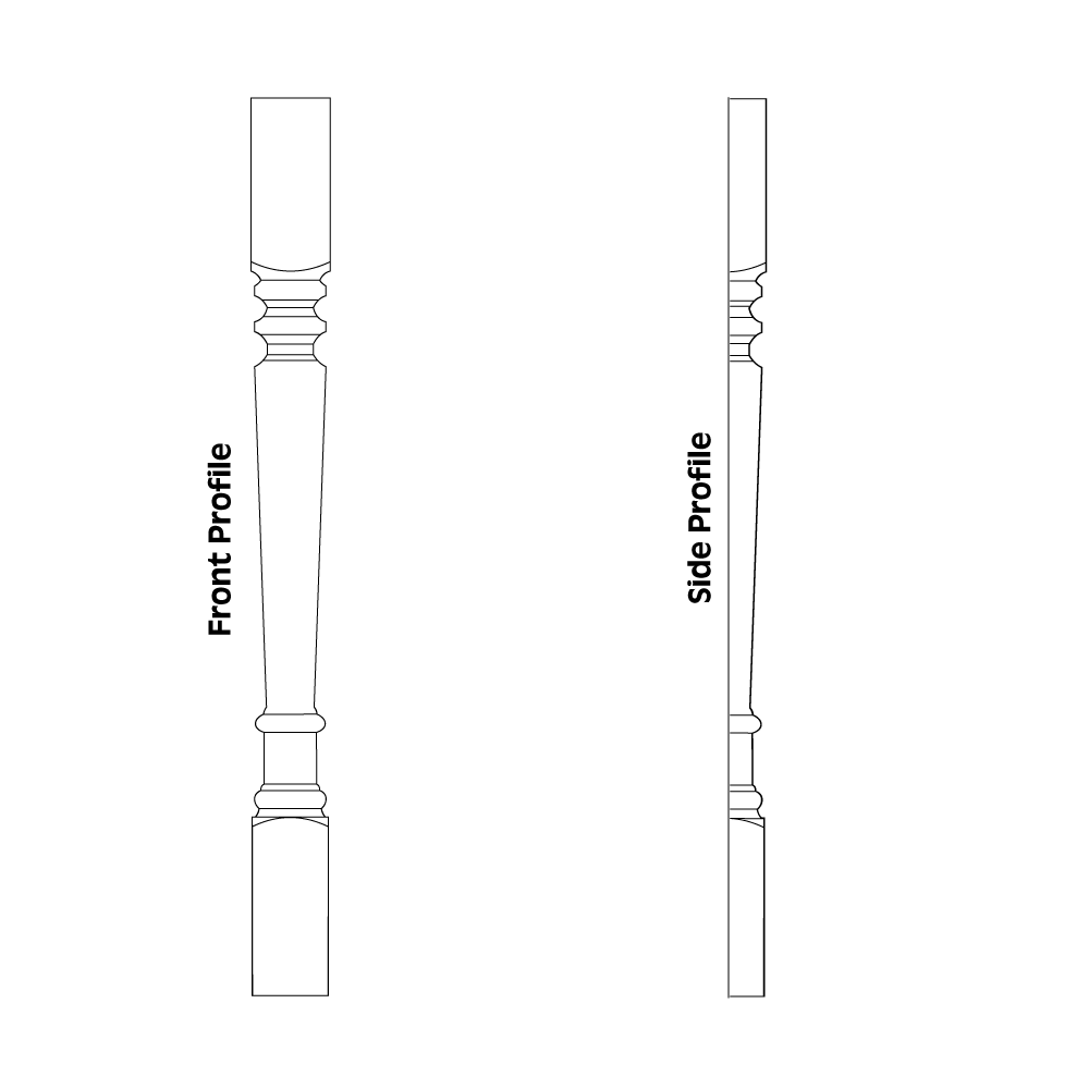 Decorative Split Leg Molding